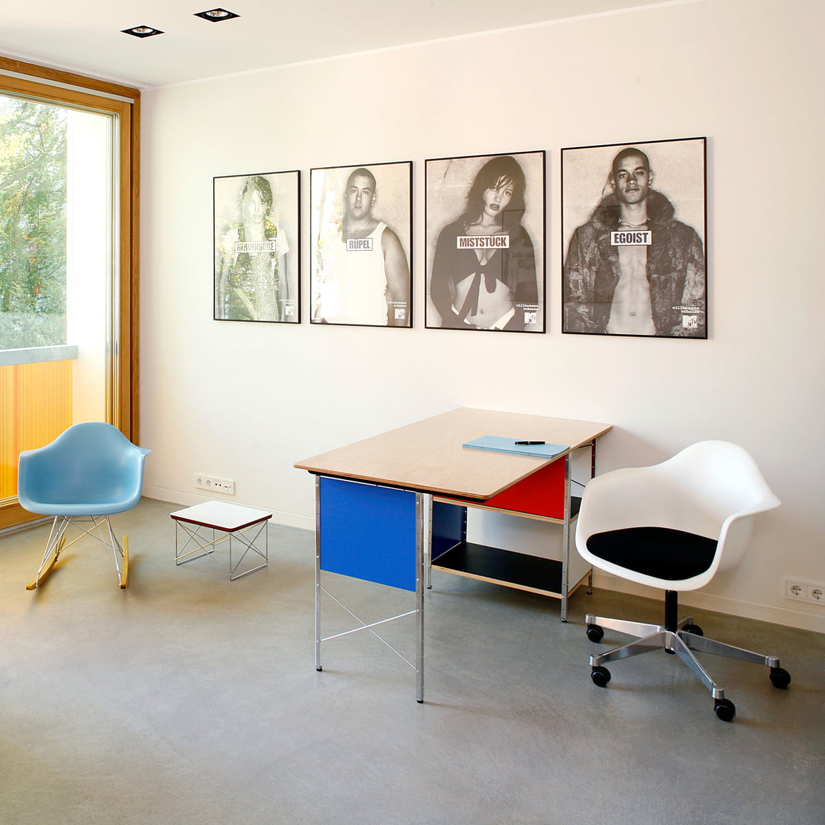 办公台|时尚大班台|办公家具|设计师家具|伊姆斯办公桌